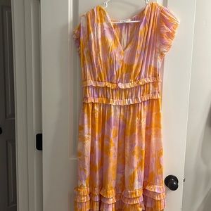 Current Air Sherbert Ruffle Dress